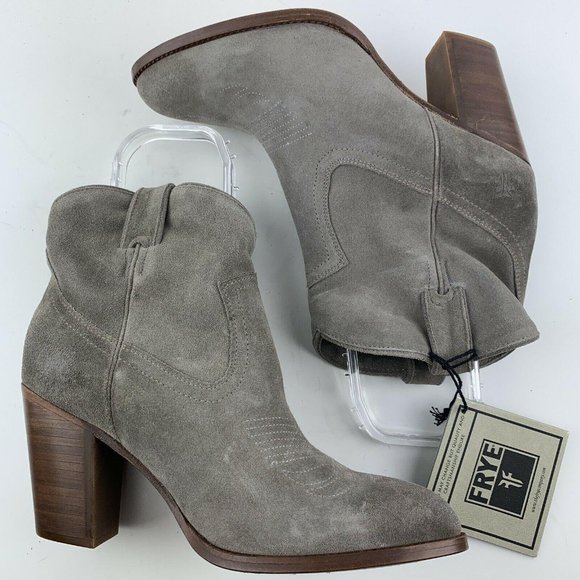 Womens Frye Boots Size 10 Ilana Short Dark Grey Oi - Picture 4 of 12